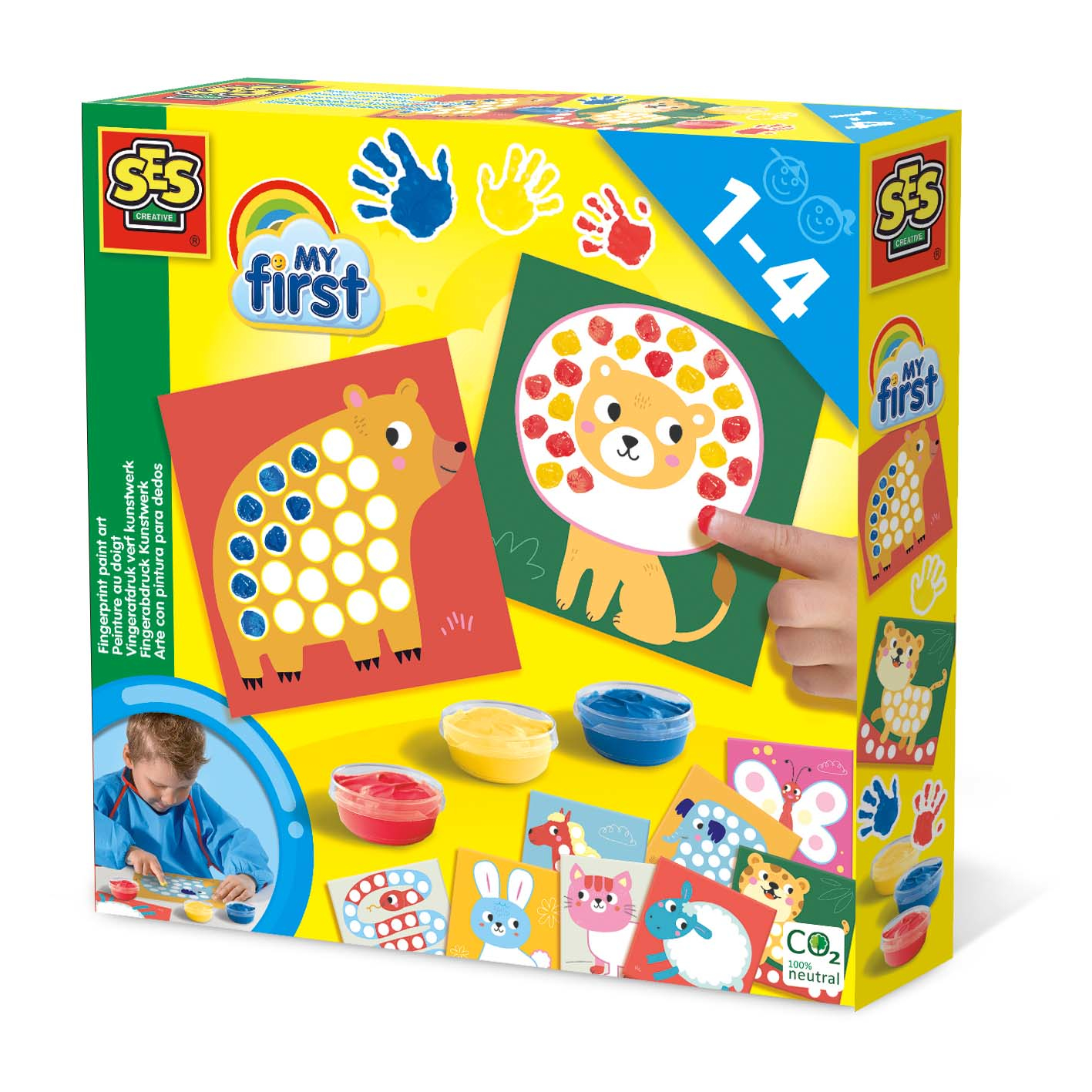 SES Creative – My first Fingerprint paint art – (S14481) v:1194211