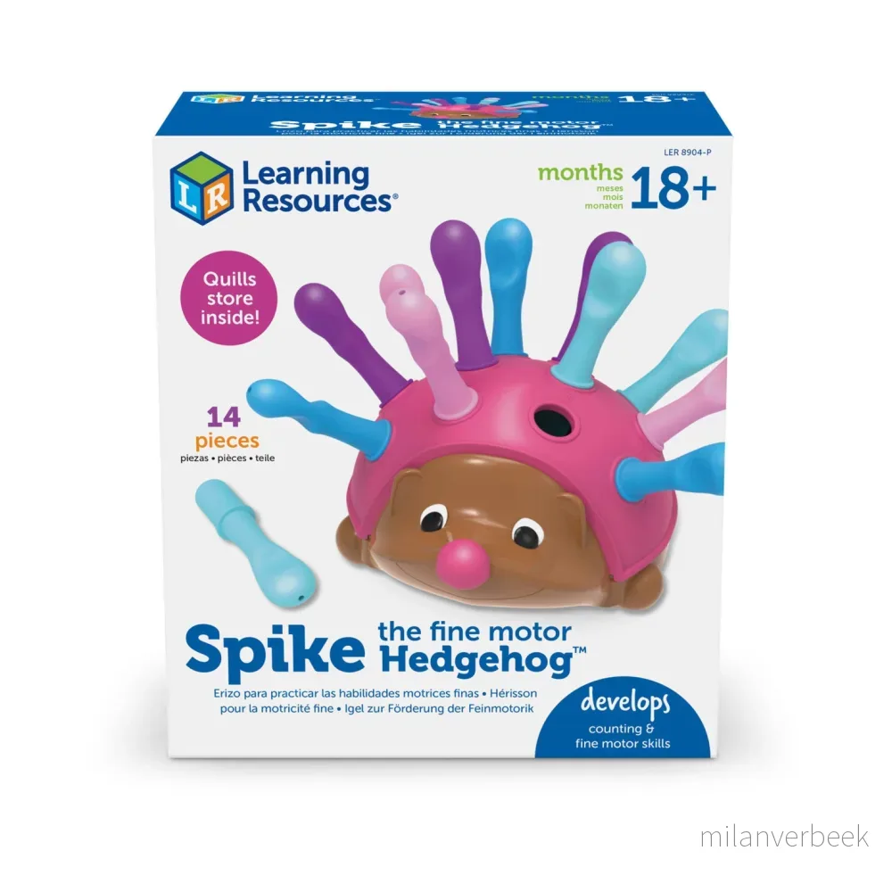 Learning Resources - Spike The Fine Motor Hedgehog (LSP8904-SCA) v:2288244