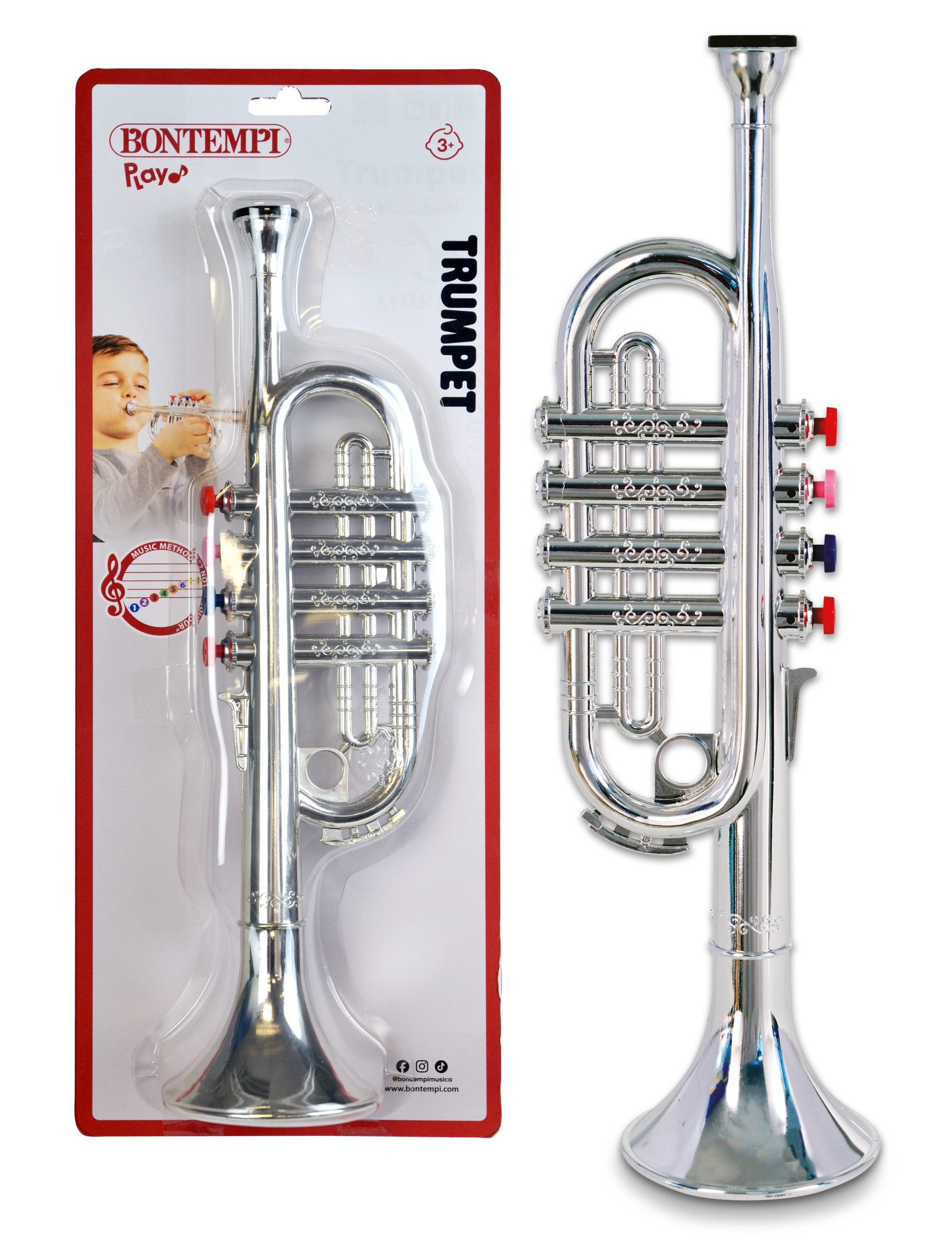 Bontempi - Silver Plastic Trumpet (323812) v:7975169