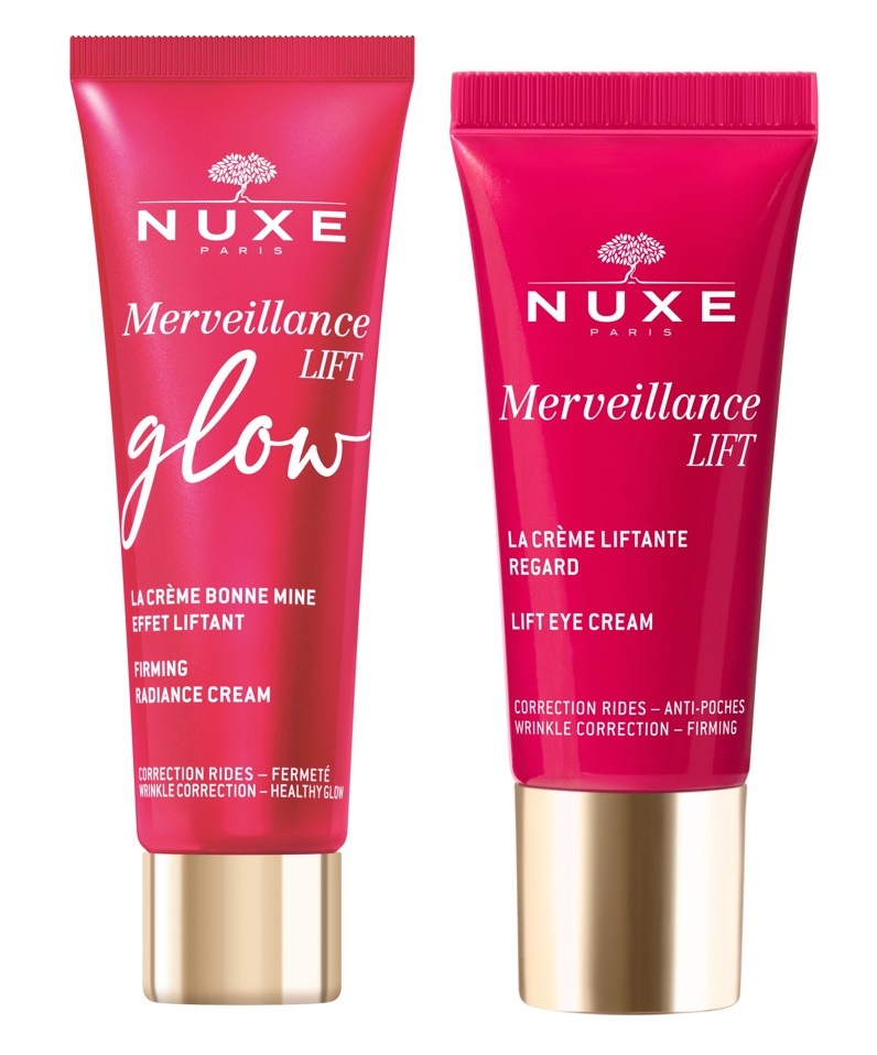 Nuxe - Mervellance Lift Glow Firming Creme 50 ml + Nuxe - Mervellance Lift Eye Contour Cream 15 ml - Gratis frakt v:7573472