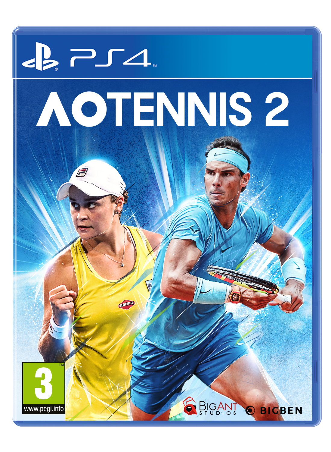 AO Tennis 2 - PlayStation 4 - Engelsk - Standard v:1178243