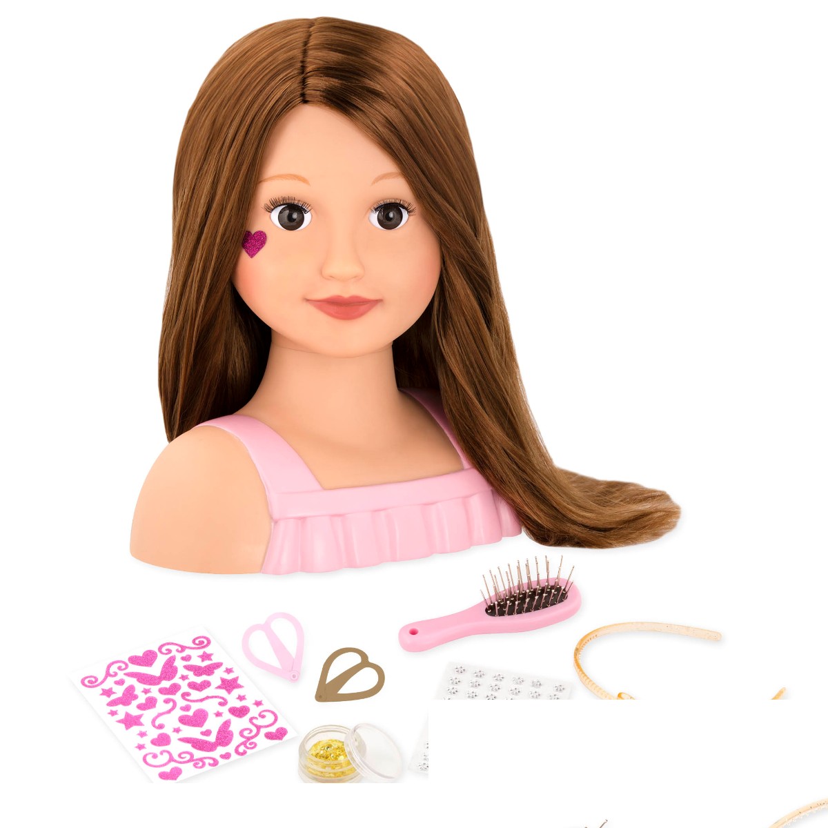 Our Generation - Talia – Styling Head (731167) - Gratis frakt v:6958452