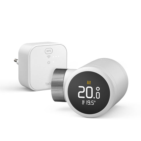 Tado Smart Radiatortermostat X – Startpakke med Bridge X & 6 Ventiladaptere – Hvit – Gratis frakt v:8432343