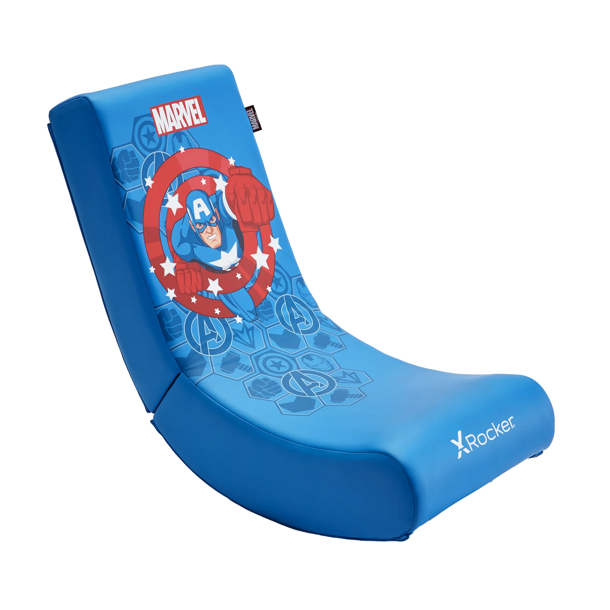 Xrocker Marvel Video Rocker Chair - Hero - Captain America - Gratis frakt v:4710961