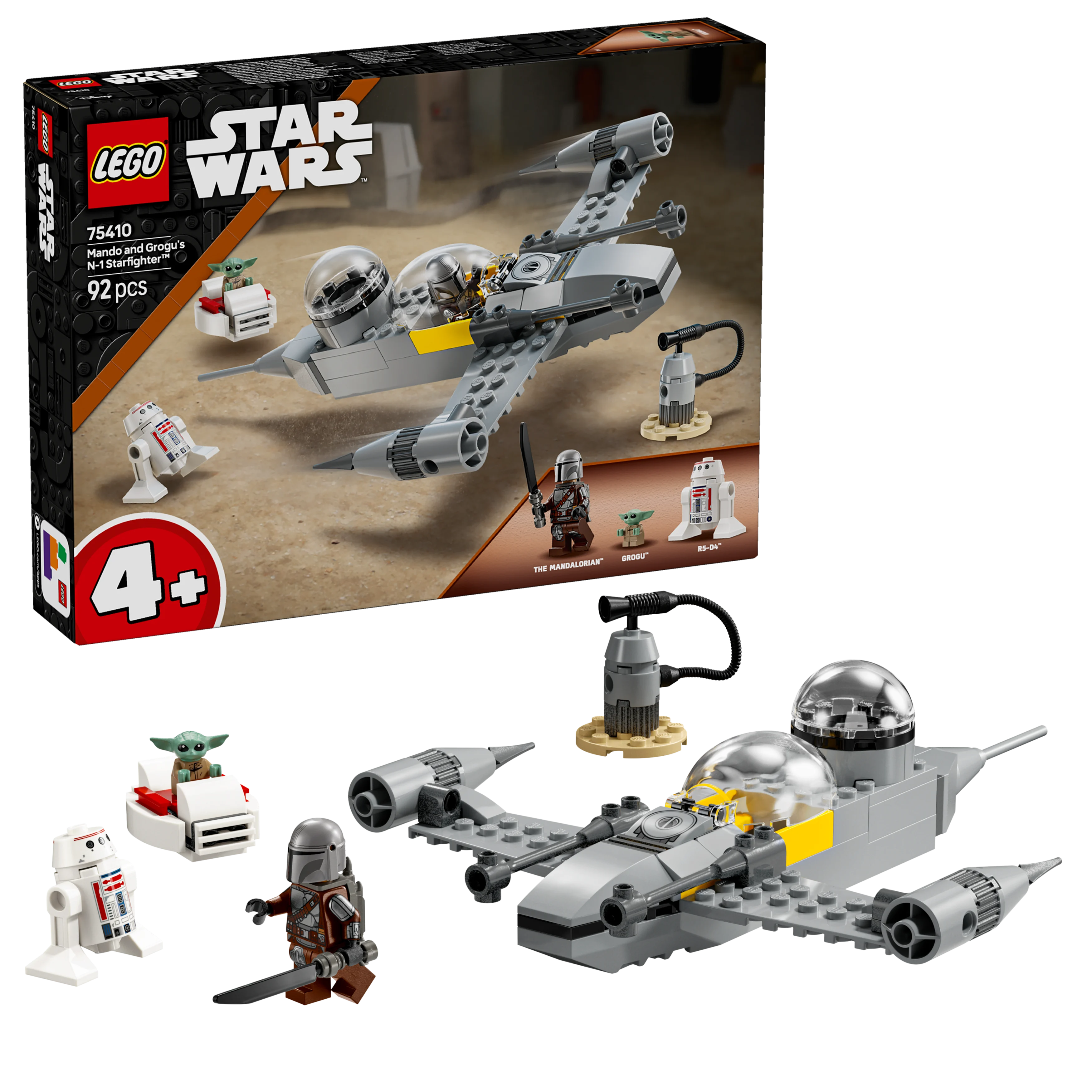 LEGO - Star Wars TM - Mando og Grogus N-1 Starfighter (75410) v:6622785