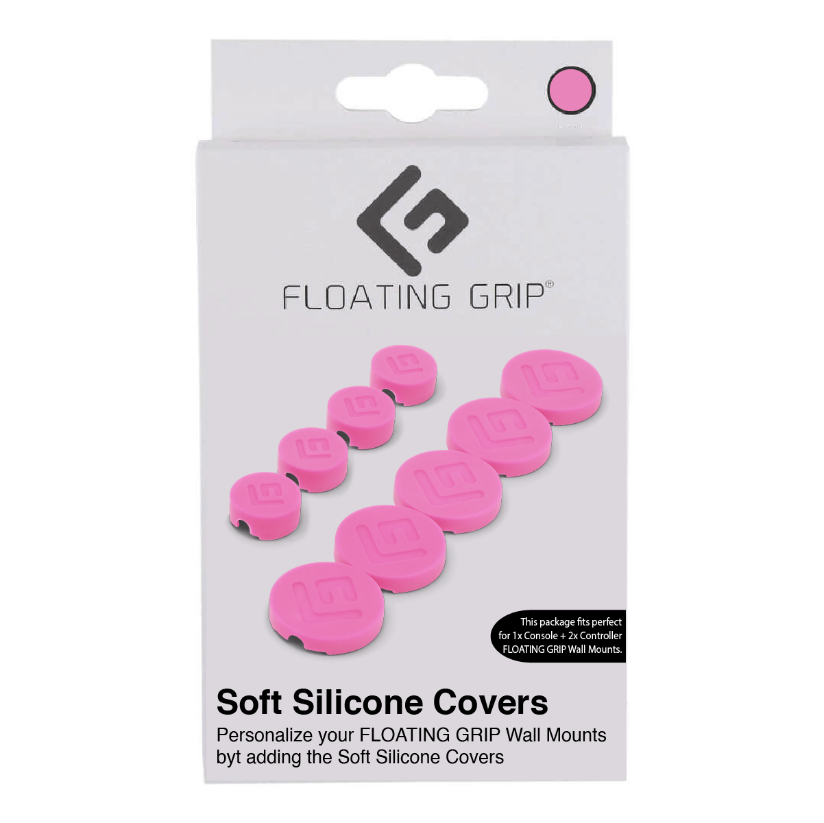 Floating Grip Wall Mount Covers (Pink) – Pink – Rosa v:6795357 Floating Grip Wall Mount Covers (Pink) – Pink – Rosa v:6795357