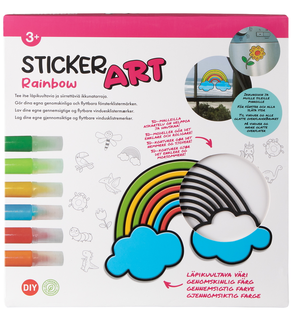 Sticker Art - Creation Set Rainbow (33130061) v:6961947