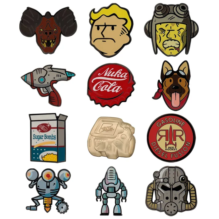 Fallout – Mystery Pin Badge Individual (Assorted) v:9122167 Fallout – Mystery Pin Badge Individual (Assorted) v:9122167