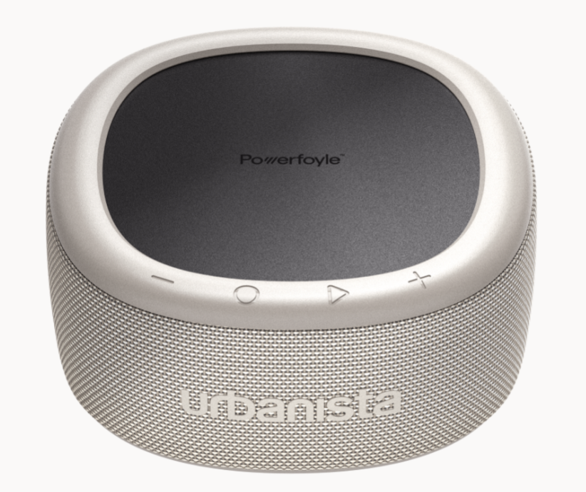 Urbanista - Malibu Bærbar Soloppladbar Bluetooth-høyttaler - Desert Grey - Gratis frakt v:9024365