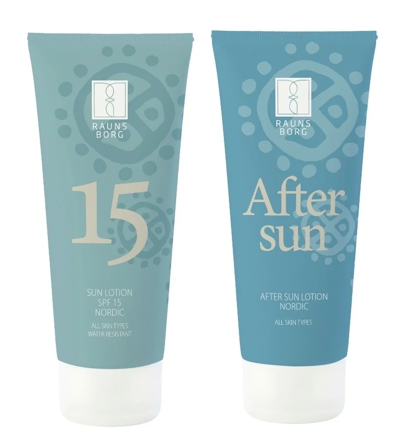 Raunsborg - Sun Lotion SPF 15 200 ml + Raunsborg - After Sun Lotion Nordic 200 ml v:6297108
