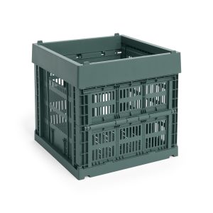 HAY – Colour Crate Cube Oppbevaringsboks (Mørkegrønn) – Dark Green v:7581312 HAY – Colour Crate Cube Oppbevaringsboks (Mørkegrønn) – Dark Green v:7581312