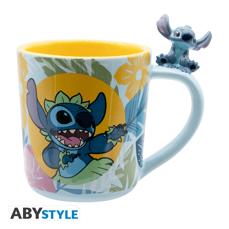 DISNEY – 3D Handle Mug – Hawaiian Stitch v:8524122 DISNEY – 3D Handle Mug – Hawaiian Stitch v:8524122