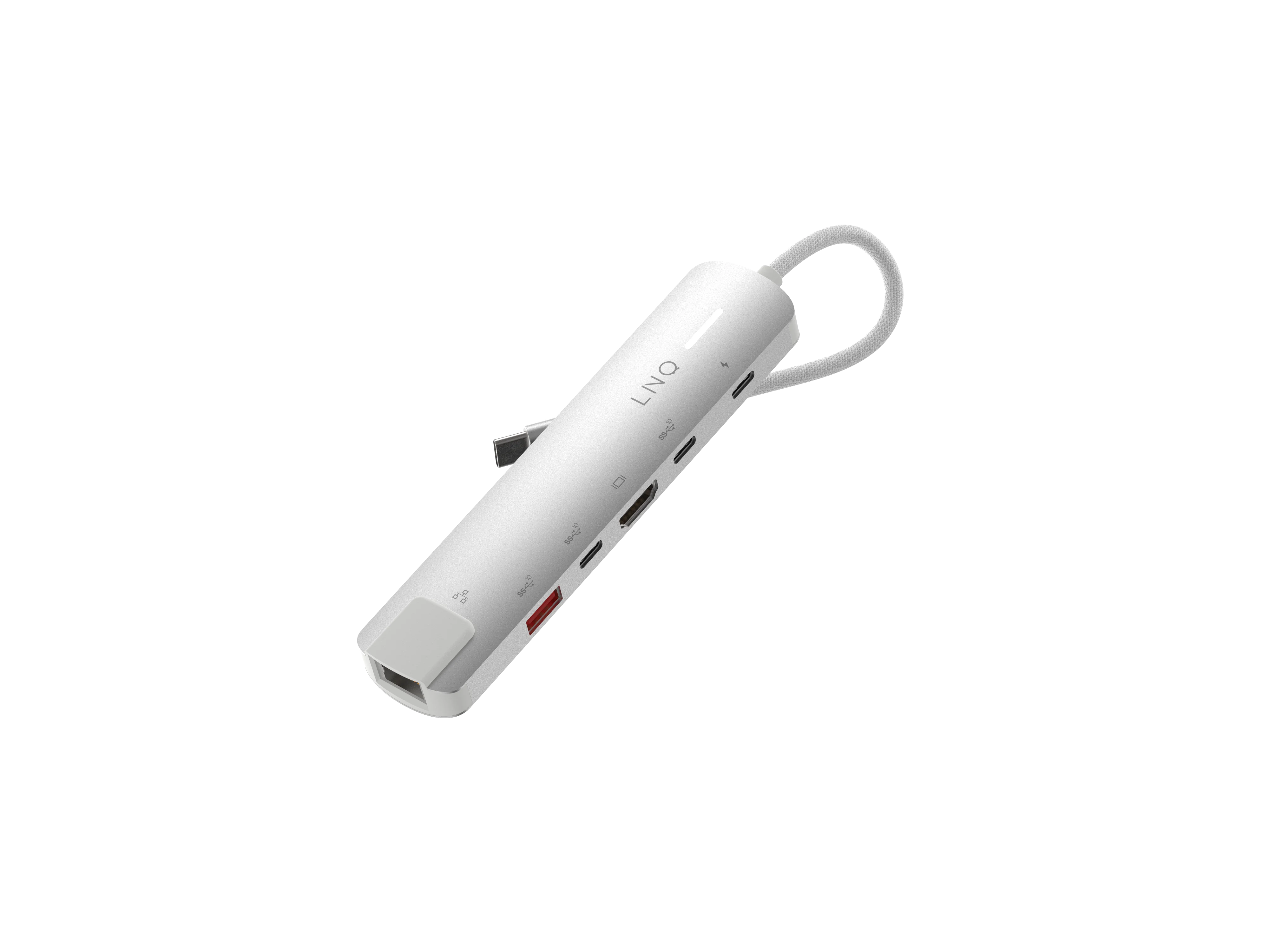 LINQ - 6in1 PRO 140W USB-C Multiport Hub - Gratis frakt v:4737369