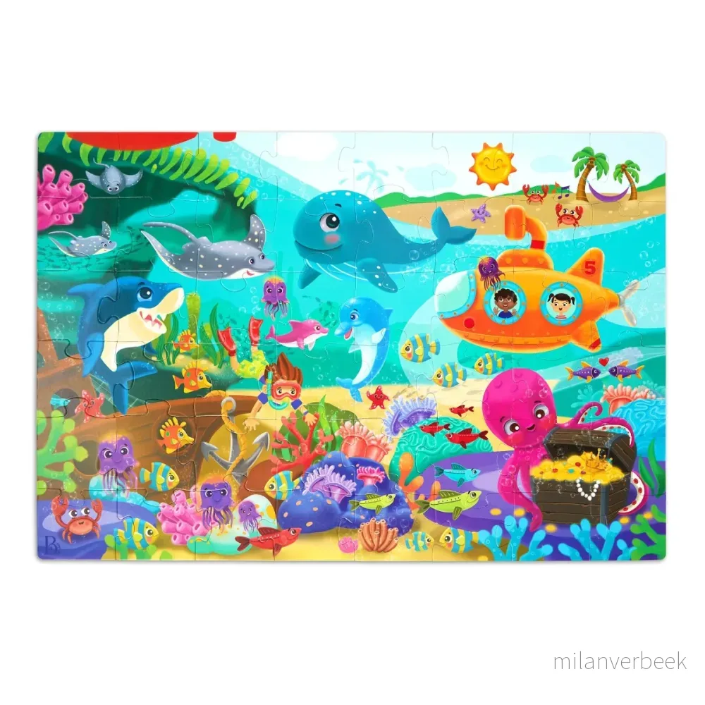 B Toys – B Floor Puzzle – Under the Sea (702218) v:4393728