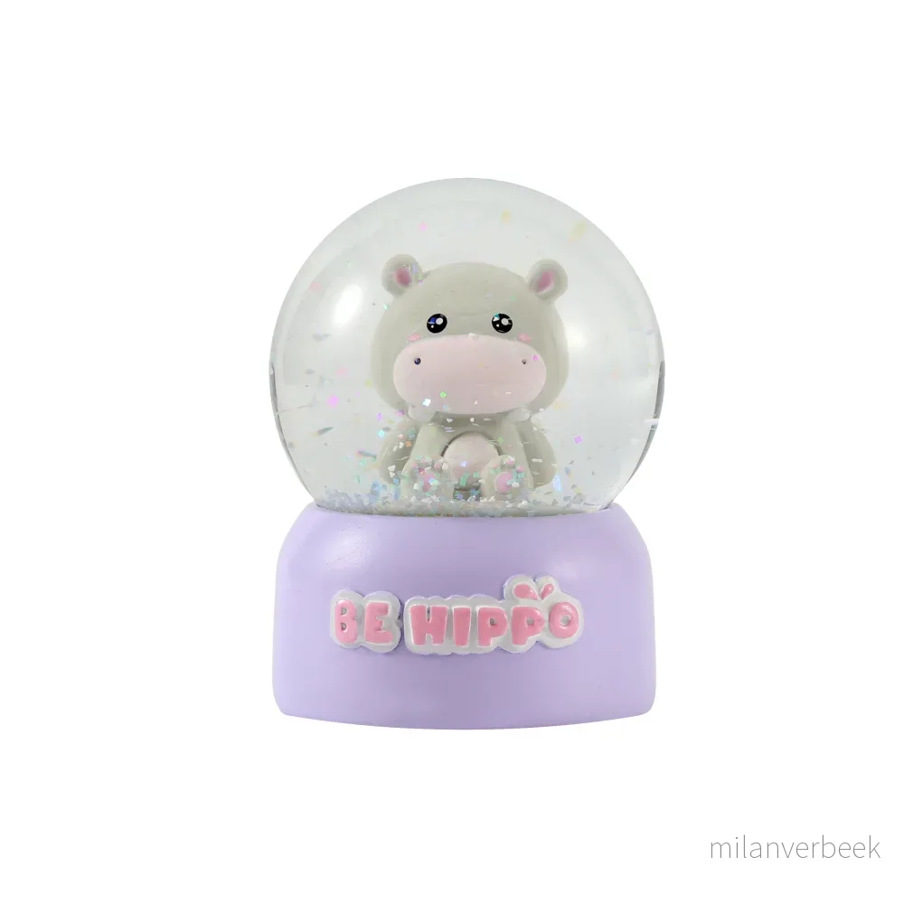 iTotal - Snow globe - Hippo (XL3191) v:3660438