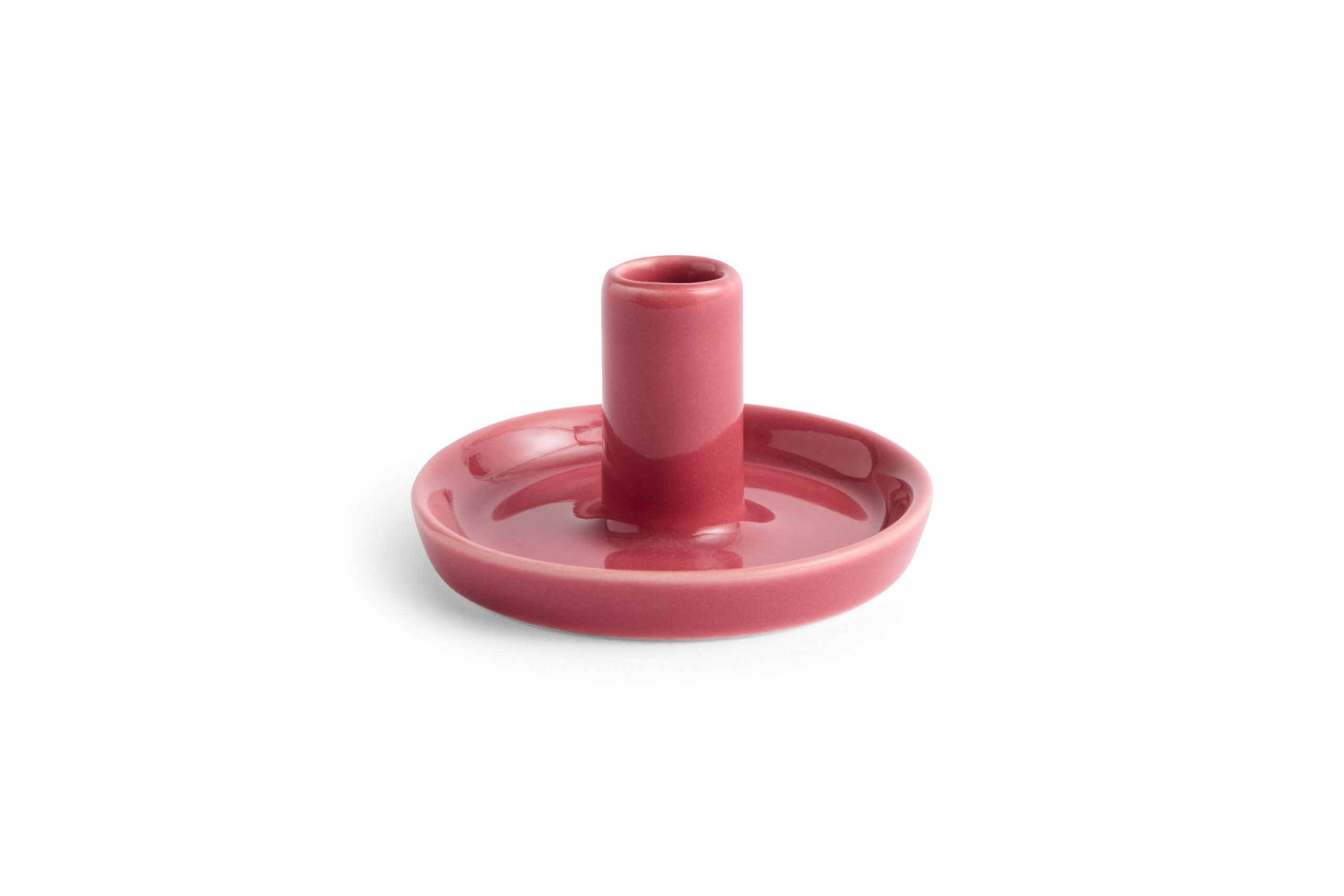 HAY - Disc Lysestake X-Small Slim - Bærrosa - Pink - One Size v:1371702