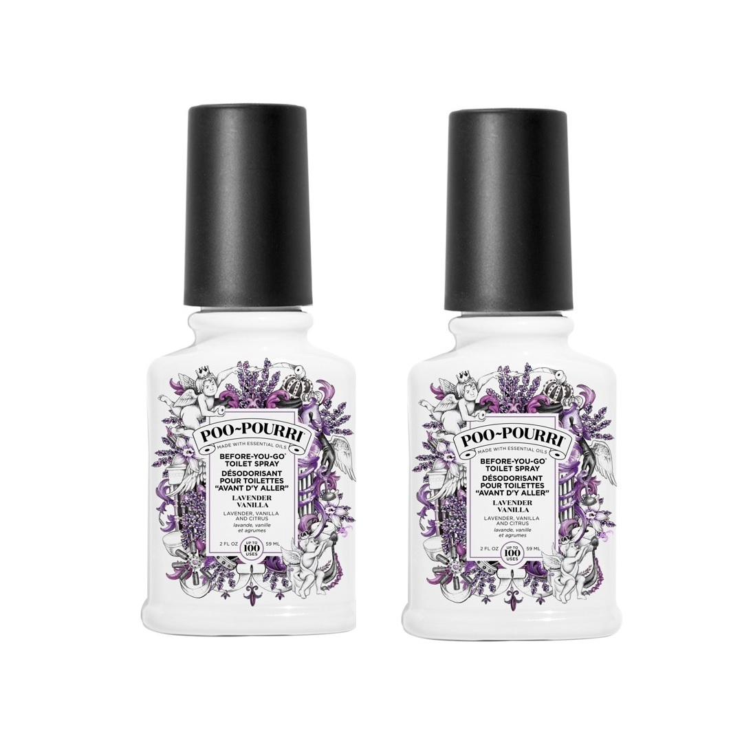 Poo~Pourri – 2 x Lavender Vanilla Toilet Spray 59 ml – 2 x Lavender Vanilla v:7874878 Poo~Pourri – 2 x Lavender Vanilla Toilet Spray 59 ml – 2 x Lavender Vanilla v:7874878