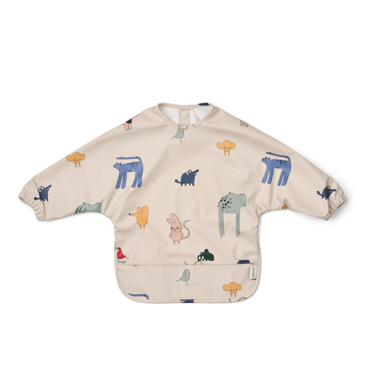 - Merle Printed Cape Bib - Imagine / Sandy - One size v:8207108