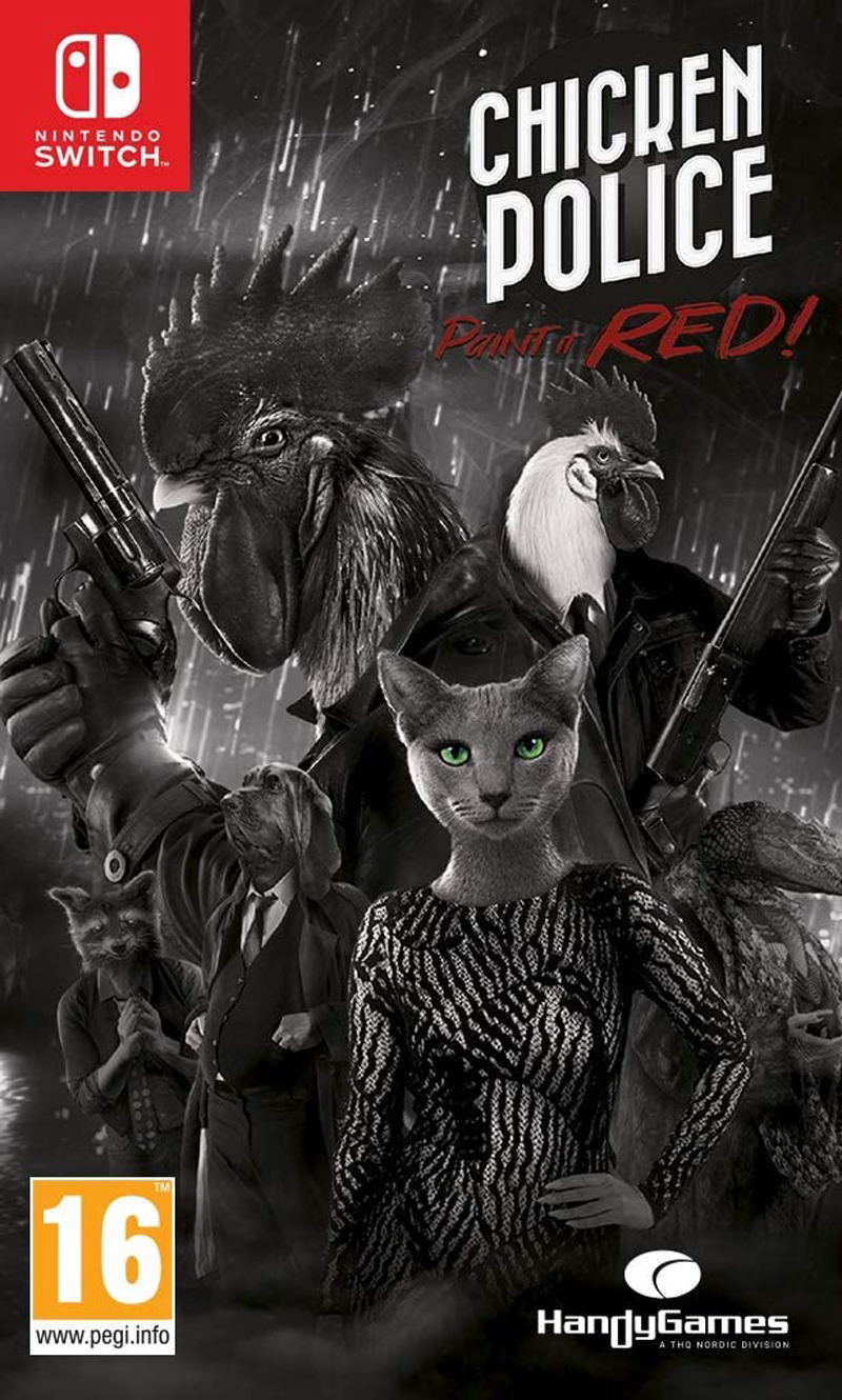 Chicken Police - Paint it RED! - Nintendo Switch - Engelsk - Standard v:8630263