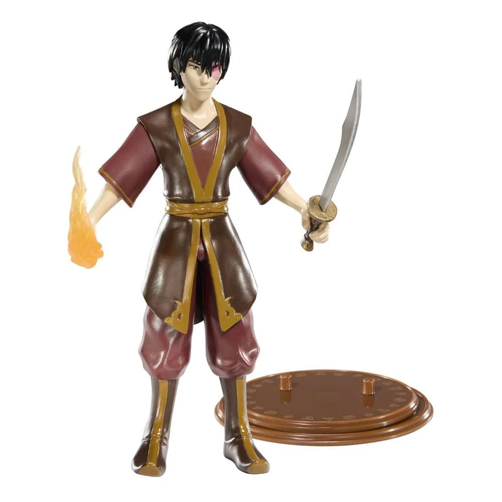 Avatar The Last Airbender Bendyfigs Bendable Figure Zuko 19 cm – Gratis frakt v:4792312