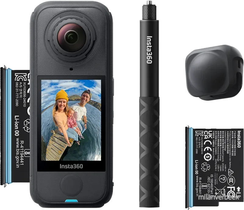 Insta360 - X4 Air Starter Bundle - Insta360 - X4 Air Starter-pakke - 360° Actionkamera Startpakke - Gratis frakt v:2604037