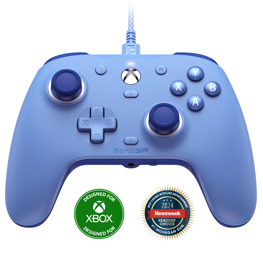 GameSir - G7 SE Multiplatform Gamepad (Hall-Effect Sticks) - Dynamic Blue - Gratis frakt v:3569555