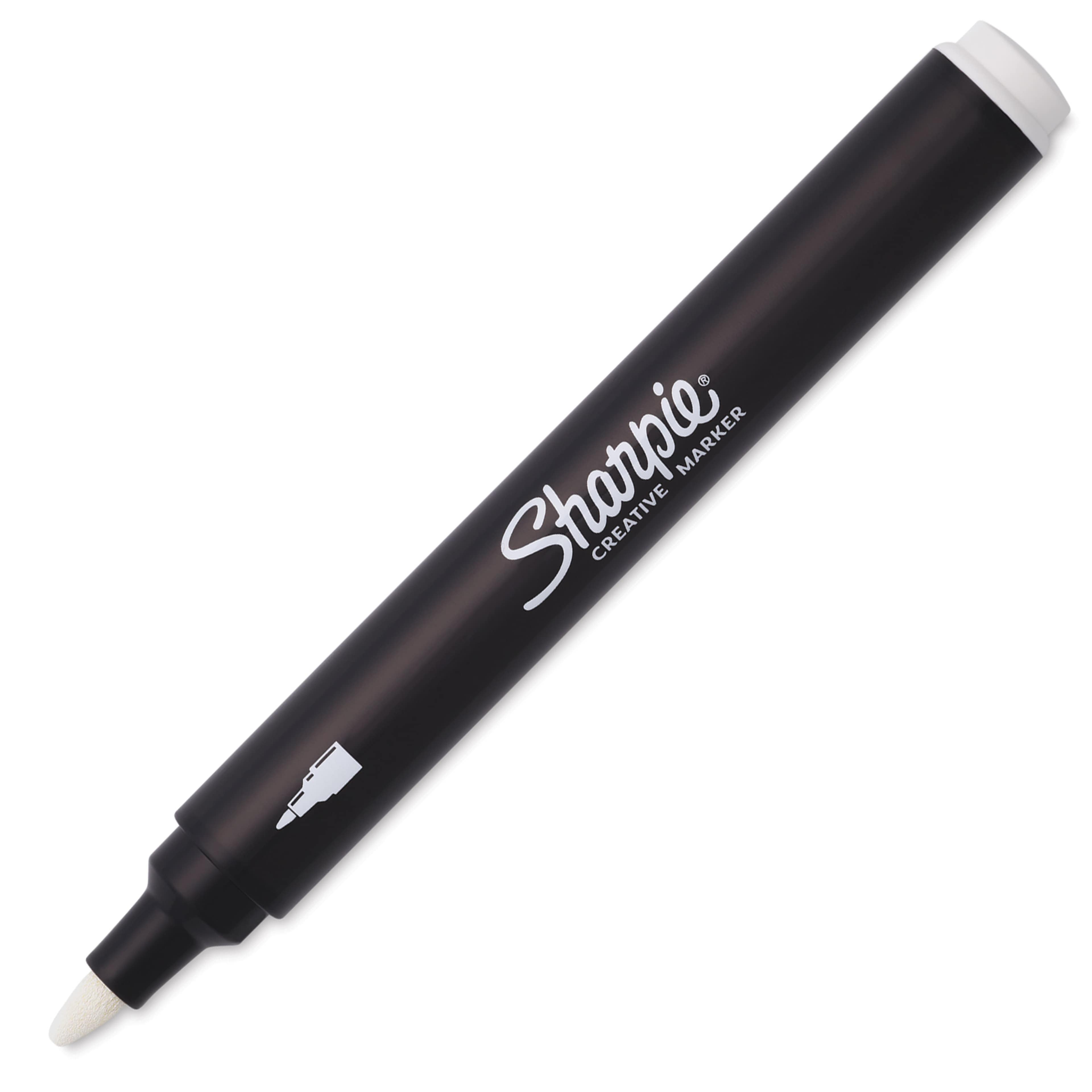 Sharpie - Creative Marker Acrylic Paint Pens - Bullet Tip Water-Based Paint Marker - White (SKU: 2218126) v:5504129