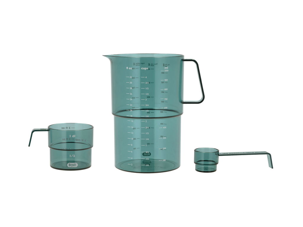 Rosti – Mensura Measuring Set – 3 Pieces – Nordic Green – 1000.0 – Green v:8654155