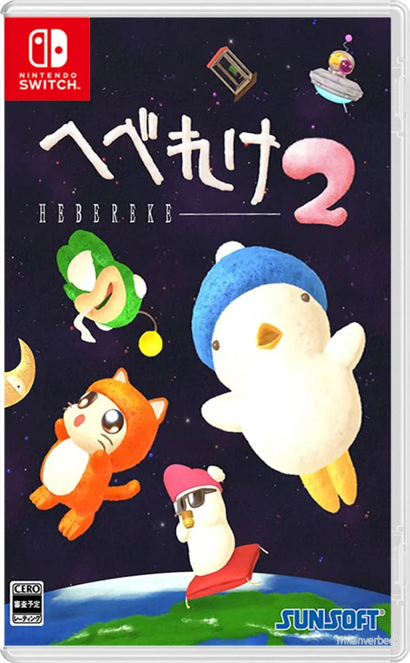 Hebereke 2 (Multi in Language) (Import) - Nintendo Switch - Japansk - Standard v:2145879