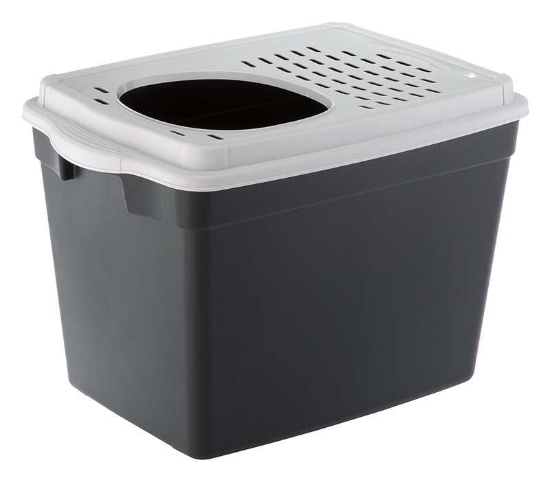 Ferplast – Litter Box Jumpy Black/White 38.8×57.5x39CM – (776.0060) v:5461863