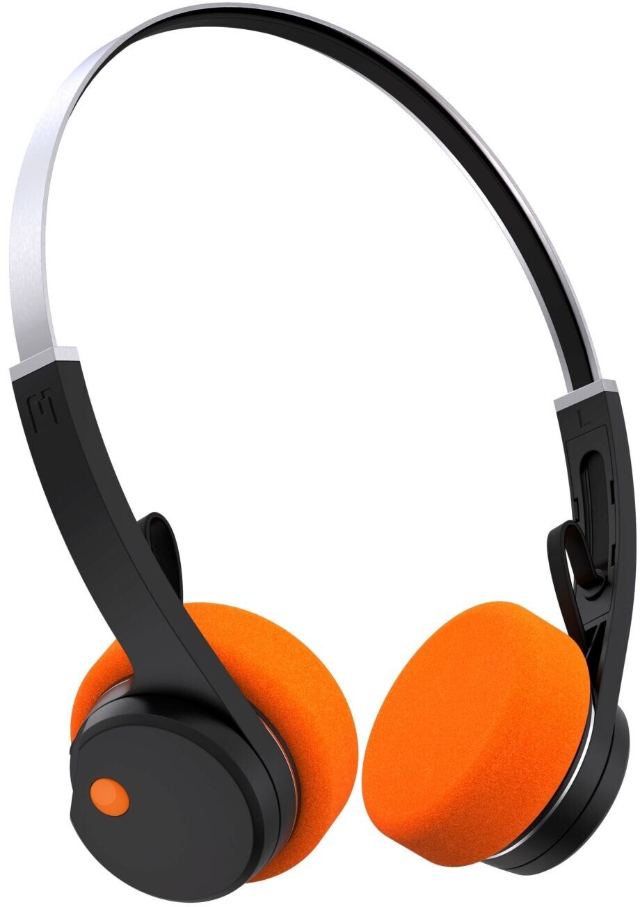 Mondo by Defunc - On-Ear Bluetooth Headset Black - Black/ Orange - Gratis frakt v:4830927