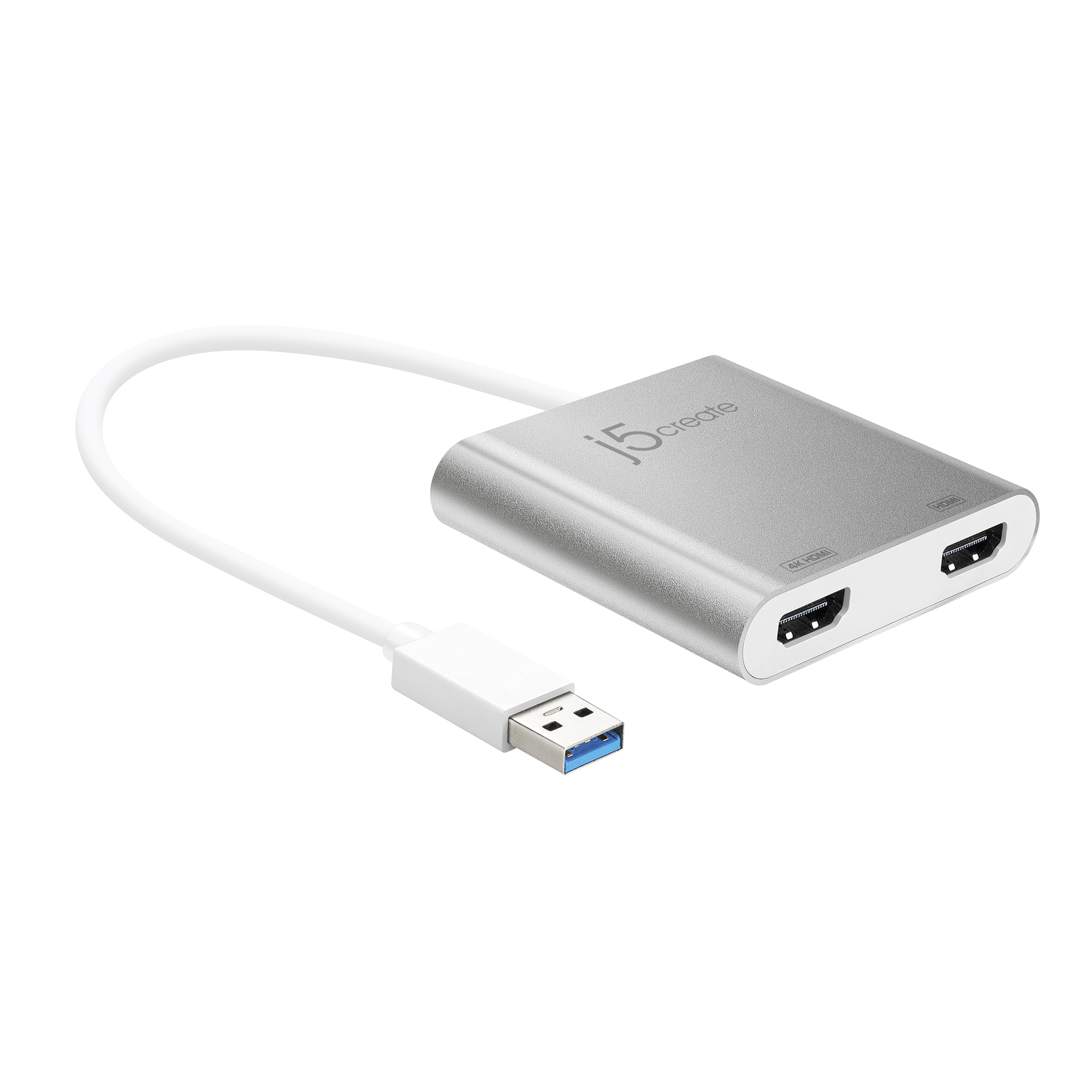 J5create – USB 3.0 To Dual HDMI Multi-Monitor Adapter – Gratis frakt v:5991719