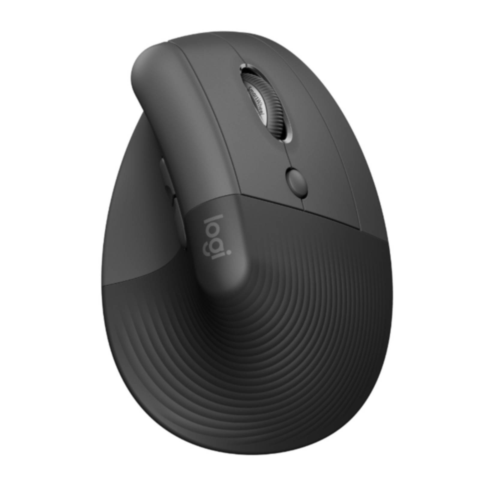 Logitech – Lift Right Vertical Ergonomic Mouse, Graphite/Black – Black – Gratis frakt v:3377279