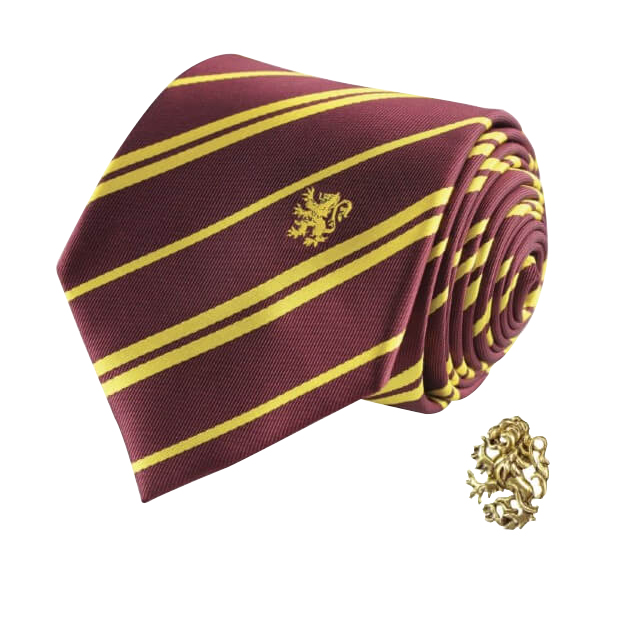Harry Potter – Gryffindor – Deluxe Tie with metal pin – Gryffindor v:1244622