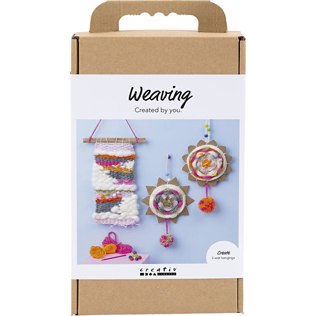 DIY Kit – DIY Kit Veving, Veggoppheng, ass. farger, 1 pk. v:8217217 DIY Kit – DIY Kit Veving, Veggoppheng, ass. farger, 1 pk. v:8217217