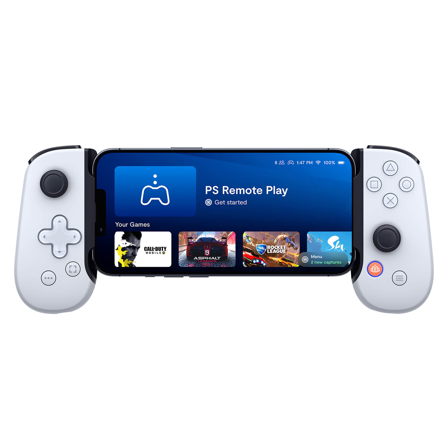 Backbone – Controller One Lightning – 2.Gen – White – Gratis frakt v:5575465 Backbone – Controller One Lightning – 2.Gen – White – Gratis frakt v:5575465