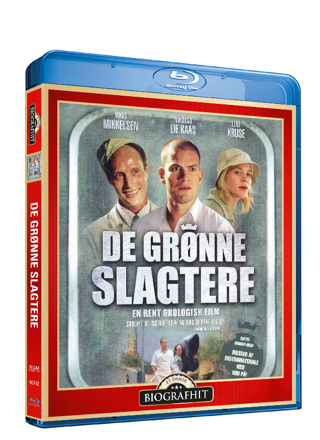 De Grønne Slagtere - Danske tale og tekst - Notice only Danish subtitles and lyrics - Blu-Ray - Standard v:8874226