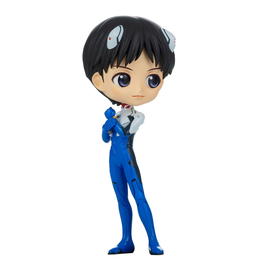 Evangelion: New Theatrical Edition – Q Posket-Shinji Ikari Plugsuit Style (Ver.A) Figure – Gratis frakt v:5278982