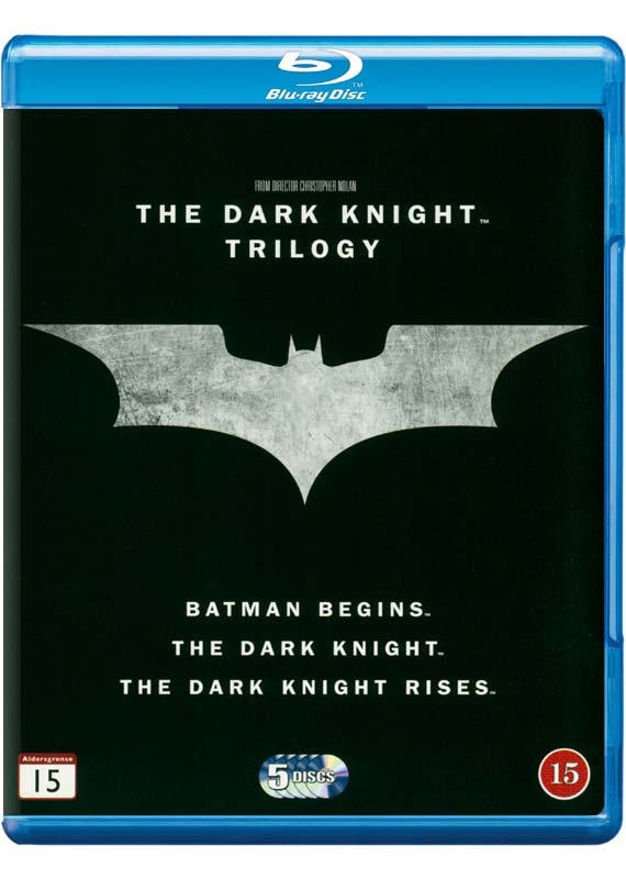 Dark Knight Trilogy, The (5-disc) (Blu-ray) v:6356879