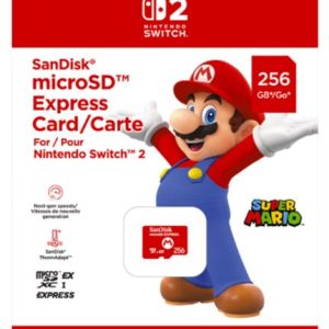 SanDisk – Nintendo Switch 2 Micro SD Exp – Nintendo Switch 2 – Engelsk – Standard – Gratis frakt v:9415603