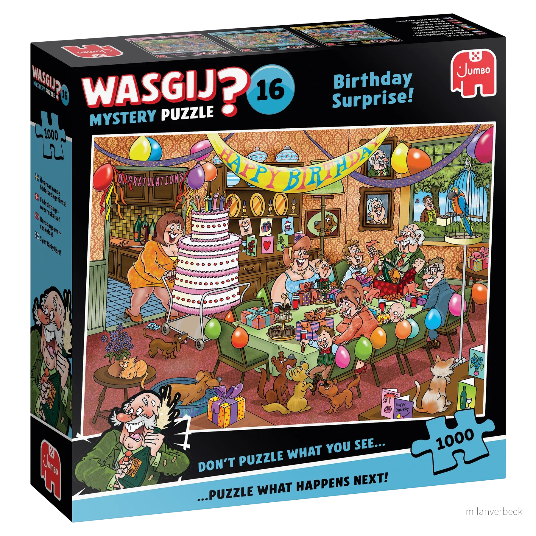 Wasgij – Mystery 16 Birthday Surprise! (1000 Pieces) (1119802247) v:1572000