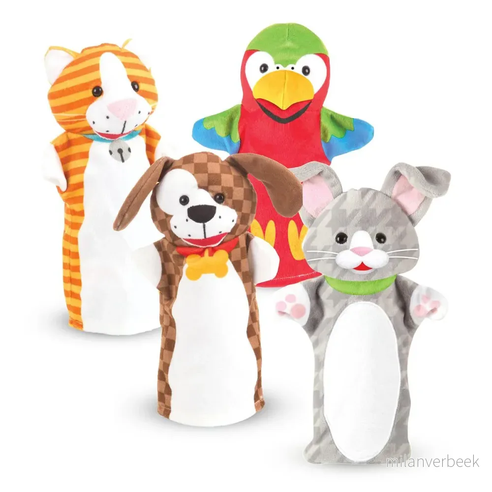 Melissa & Doug - Hand Puppets Playful Pets v:9267991