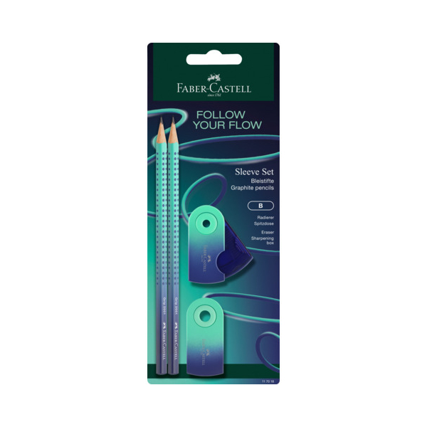 Faber-Castell – Grip Sleeve FLOW – Buzzing Blue (117018) v:5835595 Faber-Castell – Grip Sleeve FLOW – Buzzing Blue (117018) v:5835595