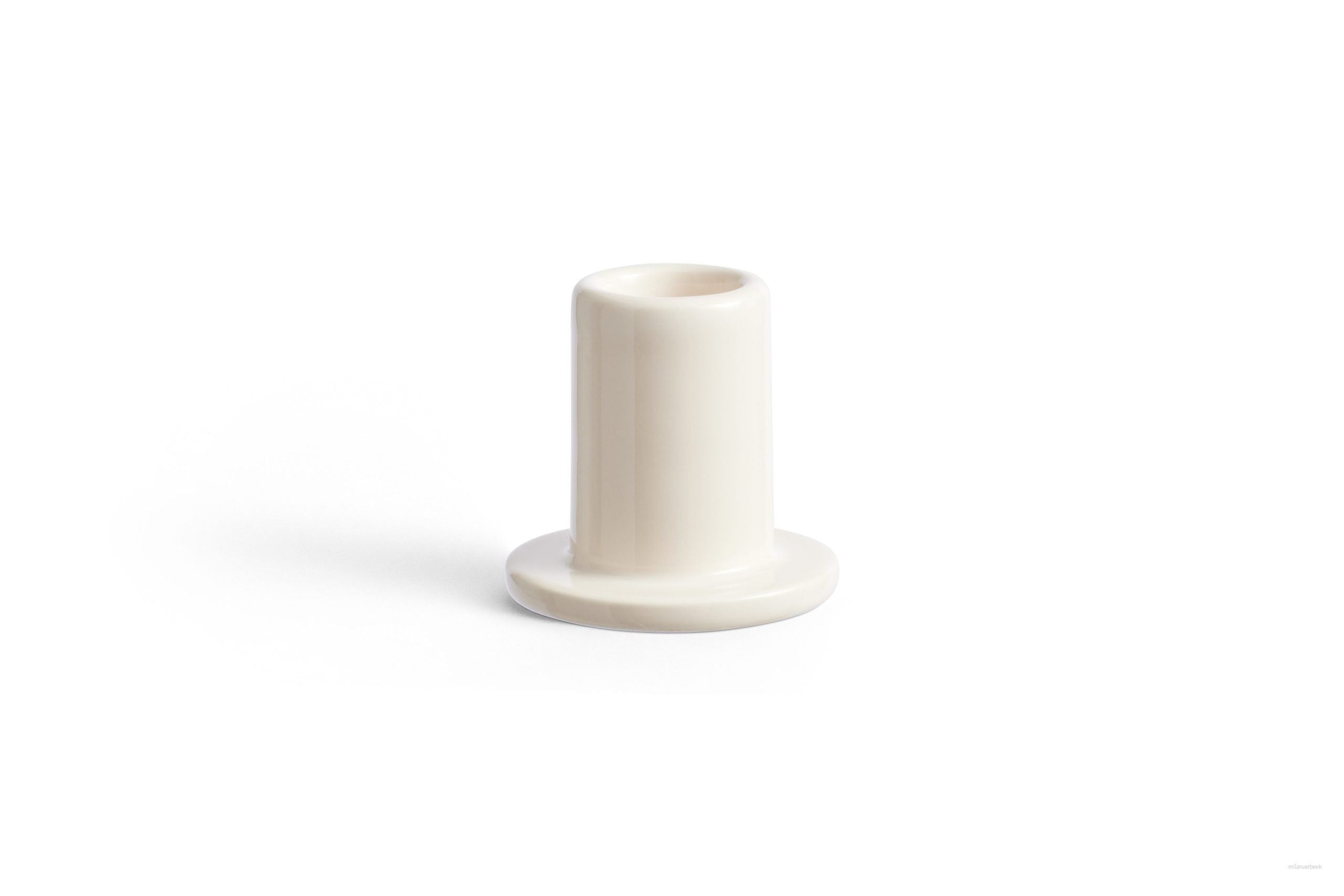 HAY - Tube Lysestake Small - H5 cm - Off-White - Off-White - S v:4178449