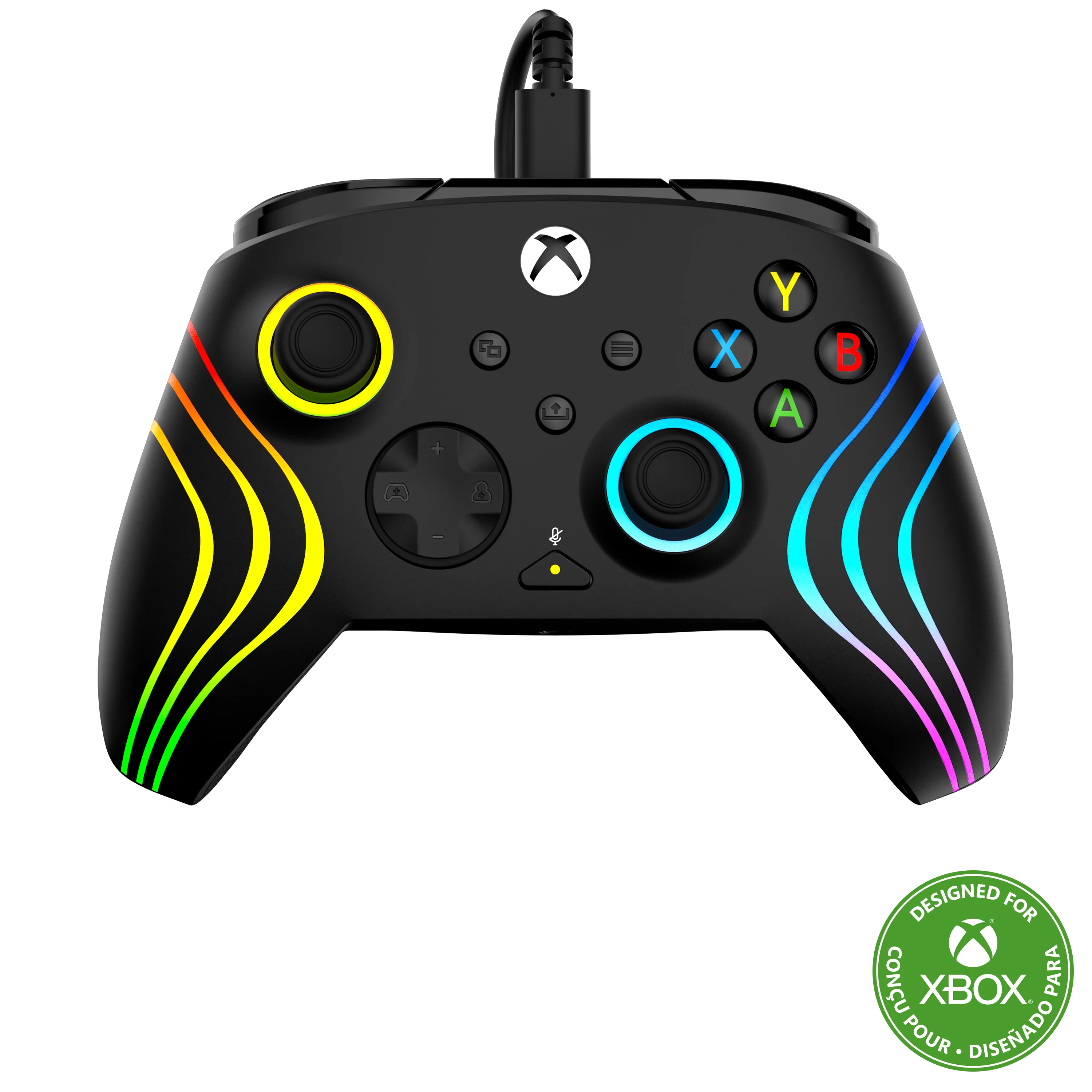 Turtle Beach Afterglow Wave Wired Controller - Black - Xbox Series X - Engelsk - Standard - Black - Gratis frakt v:6944388