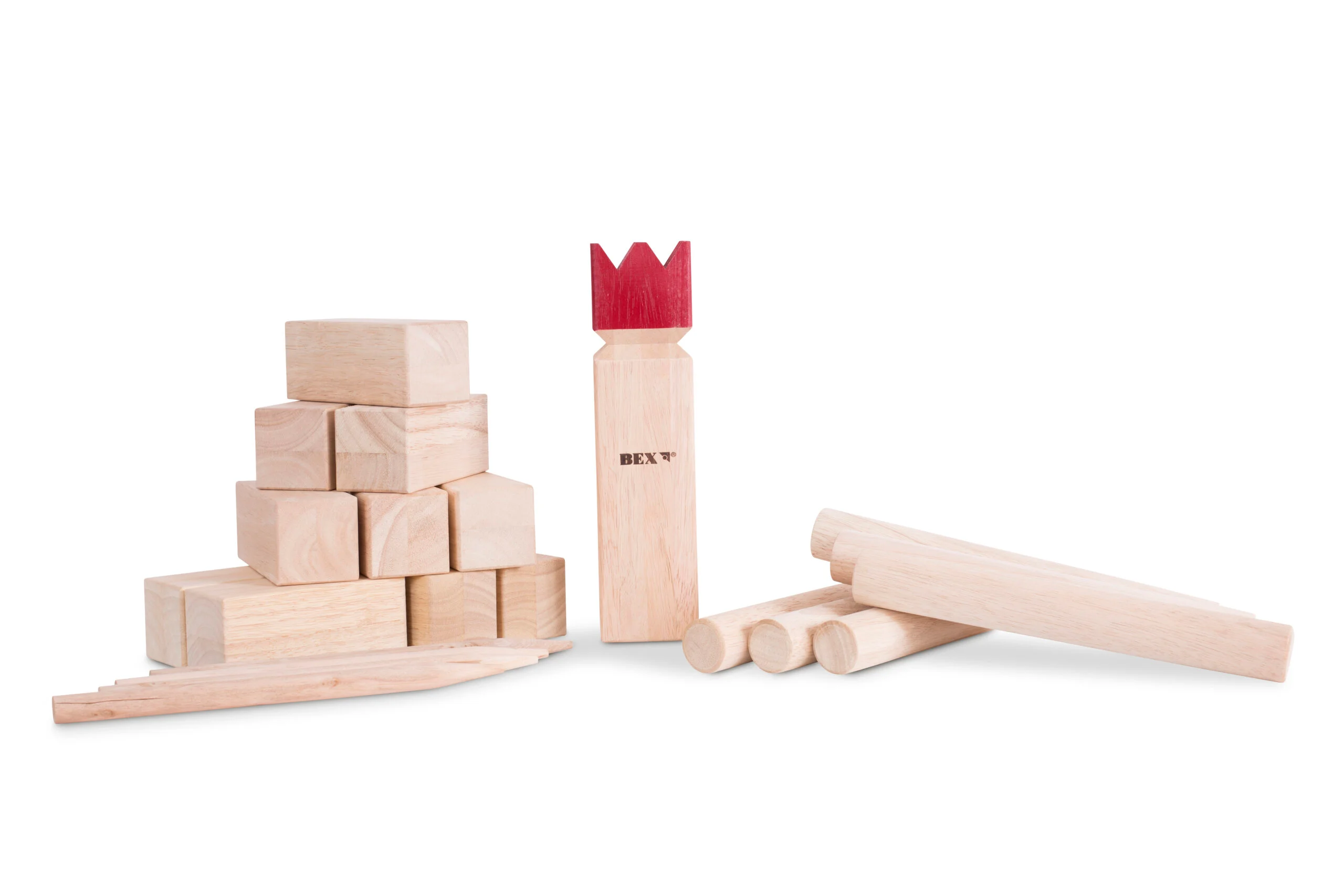 Bex - Kubb Original, Red king (511-011-1) - Gratis frakt v:6119470