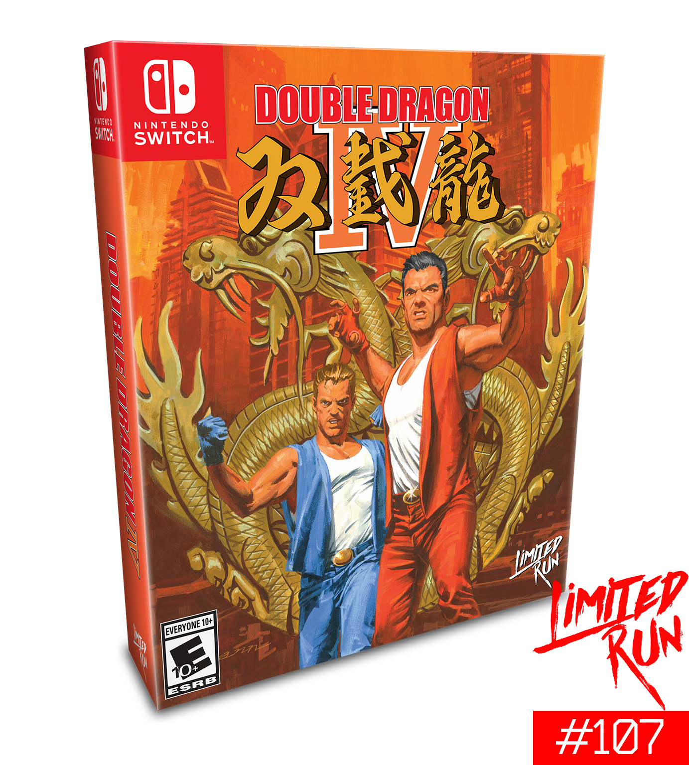Double Dragon IV Classic Edition (Limited Run #107) (Import) - Gratis frakt v:1467677