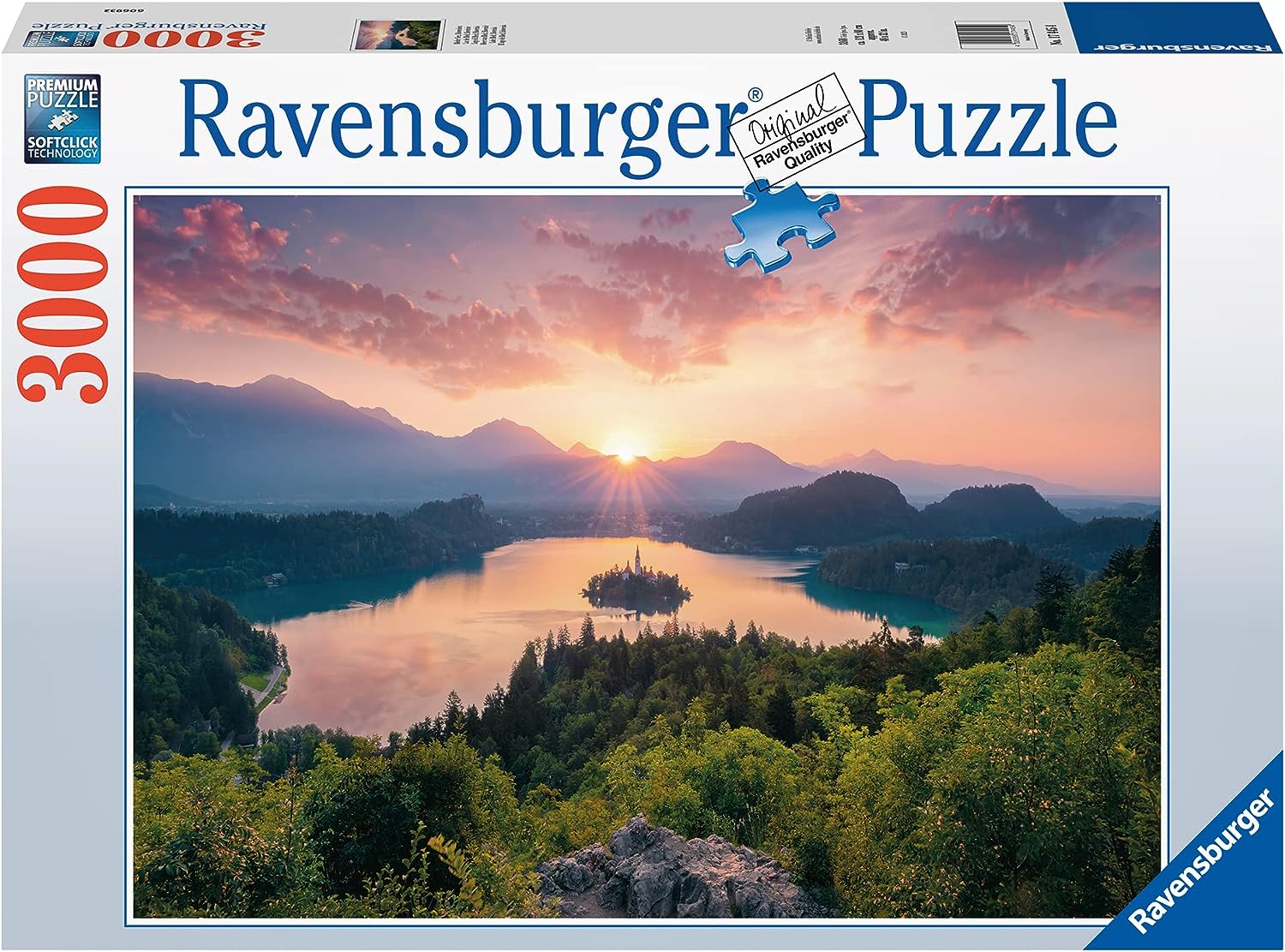 Ravensburger – Lake Bled, Slovenia 3000p – (10217445) v:1017213