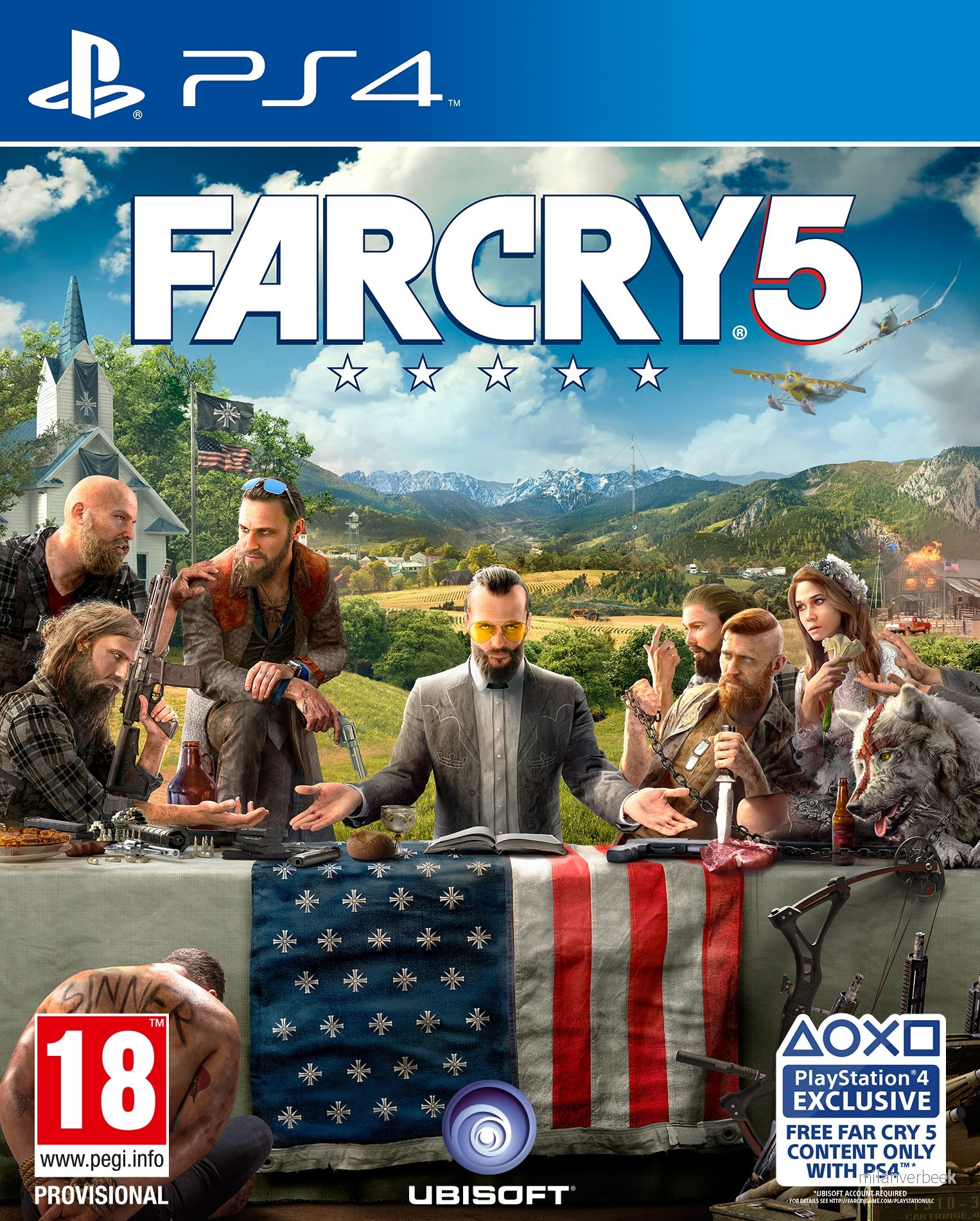 Far Cry 5 - PlayStation 4 - Engelsk - Standard v:9125189