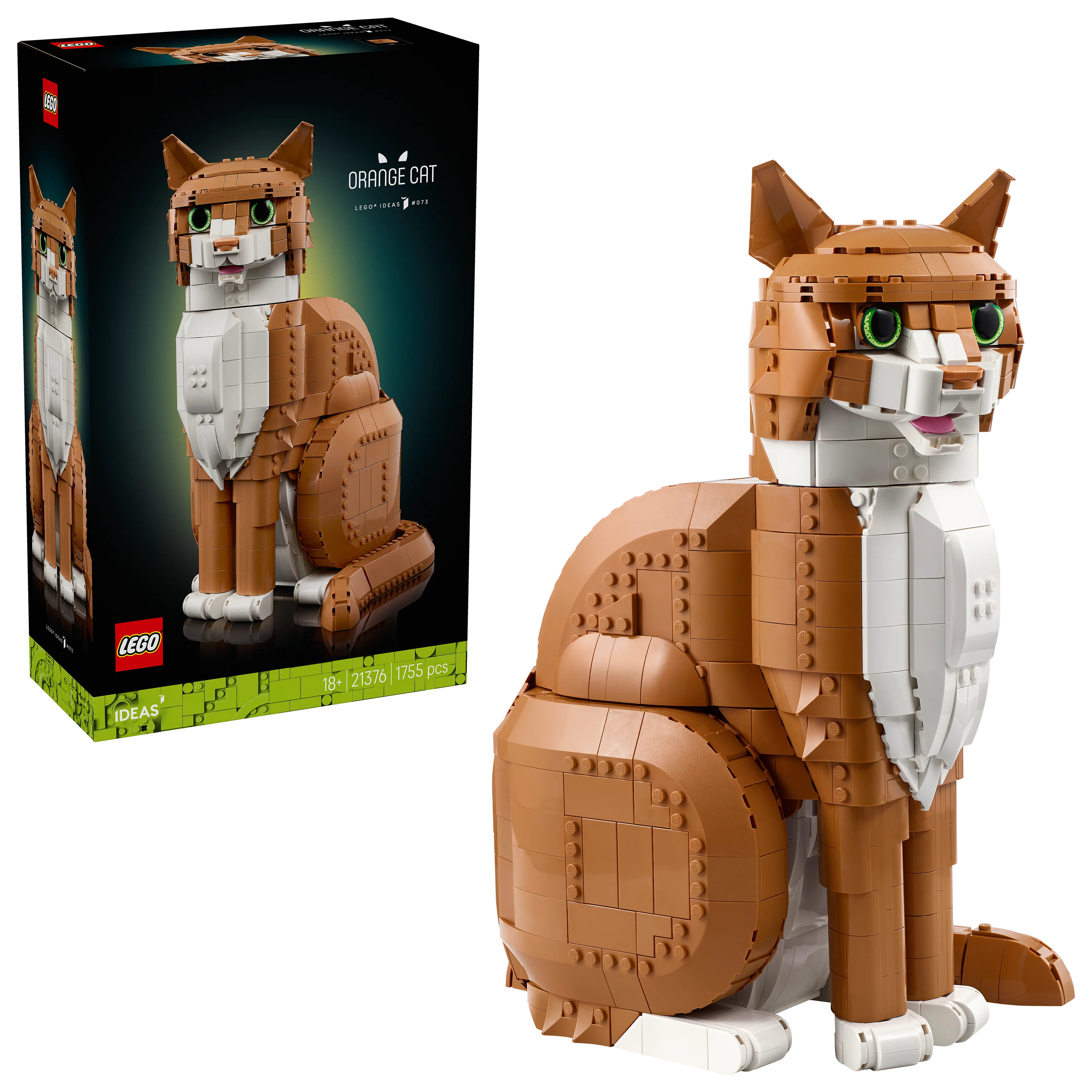 LEGO - Ideas - Oransje katt (21376) - Gratis frakt v:4872951